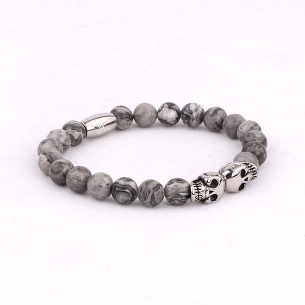 Armband Set "The Grey Skulls"