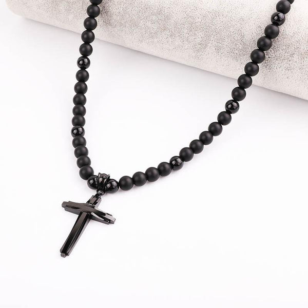 Halskette „Black Cross“