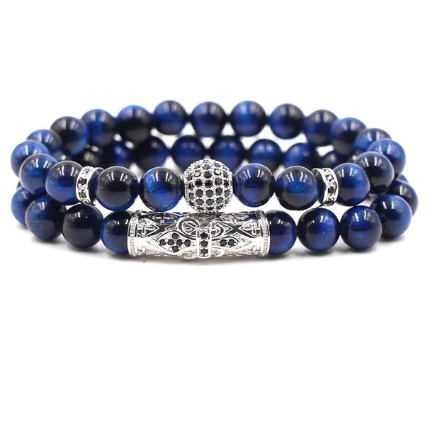 Armband Set "Blaues Auge"