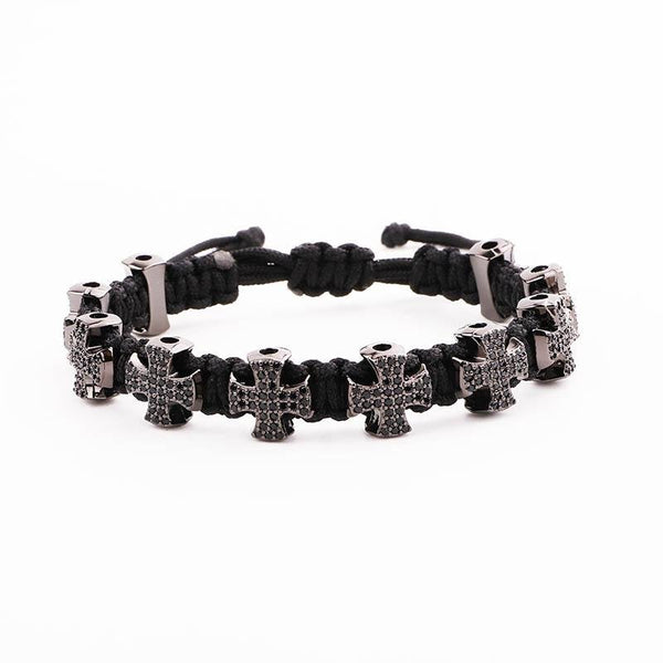 Armband Black Cross